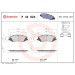 BREMBO Bremsklötze VA | LAND ROVER Range Rover 12 | P 44 024 BREMBO Bremsklötze VA | LAND ROVER Range Rover 12 | P 44 024