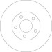 Bremsscheibe Nissan P. Primera | DF4316 Bremsscheibe Nissan P. Primera | DF4316