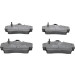 Bremsbelagsatz Porsche P. Boxster 2,5-2,7 96-04 | 13.0460-4814.2 Bremsbelagsatz Porsche P. Boxster 2,5-2,7 96-04 | 13.0460-4814.2
