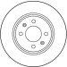 Bremsscheibe Saab S. 900/9000 | DF1663 Bremsscheibe Saab S. 900/9000 | DF1663
