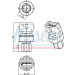 NISSENS Druckschalter, Klimaanlage 301067 FIRST FIT
