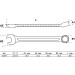 BGS Maul-Ringschlüssel | SW 32 mm | 30579 BGS Maul-Ringschlüssel | SW 32 mm | 30579