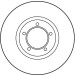 TRW Bremsscheibe | DF1826