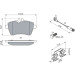 Bremsklötze | MERCEDES A,B-Klasse | 0 986 494 290 Bremsklötze | MERCEDES A,B-Klasse | 0 986 494 290