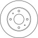 Bremsscheibe Mitsubishi P. Carisma/Galant/Space Star/Space Wagon 87-04 | DF4081 Bremsscheibe Mitsubishi P. Carisma/Galant/Space Star/Space Wagon 87-04 | DF4081