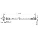 Bremsschlauch VA | AUDI,SEAT,SKODA,VW | 1987476648 Bremsschlauch VA | AUDI,SEAT,SKODA,VW | 1987476648