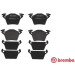 BREMBO Bremsklötze HA | MERCEDES V-Klasse, Vito 96-03 | P 50 032 BREMBO Bremsklötze HA | MERCEDES V-Klasse, Vito 96-03 | P 50 032
