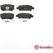 BREMBO Bremsklötze HA | DODGE Caliber/JEEP Compass/ 06 | P 54 034 BREMBO Bremsklötze HA | DODGE Caliber/JEEP Compass/ 06 | P 54 034