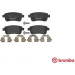 BREMBO Bremsklötze HA | RENAULT Fluence, Megane 08 | P 68 041