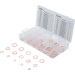 BGS Dichtring-Sortiment | Kupfer | Zollgrößen | für Öl-Ablassschrauben | 75-tlg | 8144 BGS Dichtring-Sortiment | Kupfer | Zollgrößen | für Öl-Ablassschrauben | 75-tlg | 8144