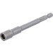 BGS Steckschlüssel-Einsatz Sechskant | extra lang | für Bohrmaschinen | Antrieb Außensechskant 6,3 mm (1/4"""") | SW 7 mm | 2763 BGS Steckschlüssel-Einsatz Sechskant | extra lang | für Bohrmaschinen | Antrieb Außensechskant 6,3 mm (1/4"""") | SW 7 mm | 2763