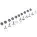 BGS Filzgleiter-Satz | mit Schrauben | Ø 24 mm | 20-tlg | 80862 BGS Filzgleiter-Satz | mit Schrauben | Ø 24 mm | 20-tlg | 80862