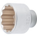 BGS Steckschlüssel-Einsatz Zwölfkant | Antrieb Innenvierkant 20 mm (3/4"""") | SW 60 mm | 7459 BGS Steckschlüssel-Einsatz Zwölfkant | Antrieb Innenvierkant 20 mm (3/4"""") | SW 60 mm | 7459