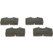 Bremsklötze | PORSCHE,AUDI | 0 986 494 267 Bremsklötze | PORSCHE,AUDI | 0 986 494 267