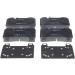 Bremsklötze | MERCEDES W124-Serie | 0 986 460 966 Bremsklötze | MERCEDES W124-Serie | 0 986 460 966