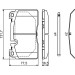 Bremsklötze | AUDI | 0 986 494 694 Bremsklötze | AUDI | 0 986 494 694