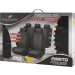 Autositzbezug Pineto | 2VS 2tlg 5NS 1RS 6tlg, schwarz-grau | 12435