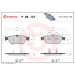 BREMBO Bremsklötze VA | AUDI A6 10-, A7 10-, A8 09 | P 85 127 BREMBO Bremsklötze VA | AUDI A6 10-, A7 10-, A8 09 | P 85 127