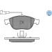 Bremsbelagsatz Alfa S. 156 97- Mit Sensor | 025 231 4119/W Bremsbelagsatz Alfa S. 156 97- Mit Sensor | 025 231 4119/W