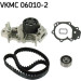 SKF Wasserpumpe + Zahnriemensatz VKMC 06010-2