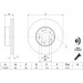 Bremsscheibe VA | CHEVROLET,OPEL | 0 986 478 327 Bremsscheibe VA | CHEVROLET,OPEL | 0 986 478 327