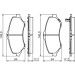 Bremsklötze | FIAT,JEEP,DODGE,CHRYSLER | 0 986 494 493 Bremsklötze | FIAT,JEEP,DODGE,CHRYSLER | 0 986 494 493