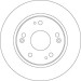 Bremsscheibe Honda T. Civic | DF4837 Bremsscheibe Honda T. Civic | DF4837