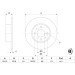 Bremsscheibe | ALFA,FIAT,LANCIA | 0 986 479 B26 Bremsscheibe | ALFA,FIAT,LANCIA | 0 986 479 B26