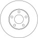 TRW Bremsscheibe | DF4045 TRW Bremsscheibe | DF4045