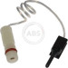 A.B.S. Verschleißsensor 39674