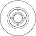 Bremsscheibe Vw P. A80 1.6 | DF2601 Bremsscheibe Vw P. A80 1.6 | DF2601