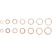 BGS O-Ring-Sortiment | Kupfer | Ø 6 - 20 mm | 95-tlg | 9313