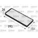 VALEO Innenraumfilter | 698164 VALEO Innenraumfilter | 698164