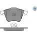 Bremsbelagsatz Vw S. A4/A6 04 | 025 239 5020/PD Bremsbelagsatz Vw S. A4/A6 04 | 025 239 5020/PD