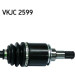 SKF Antriebswelle | VKJC 2599 SKF Antriebswelle | VKJC 2599
