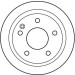 15 481 051 Bremsscheibe VA | MERCEDES W414 02 | DF4224