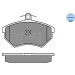 Bremsbelagsatz Vw P. A80/100 82-9 Mit Sensor | 025 209 0119/W