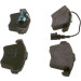 Bremsbelagsatz Vw P. T5 03- Mit Sensor | 0 986 494 203