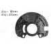 BREMSANKERBLECH V R D:256MM | HYUNDAI Getz 01-10 | 58265 BREMSANKERBLECH V R D:256MM | HYUNDAI Getz 01-10 | 58265