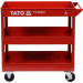 Werkstatt Rollwagen 3 Ablage F×cher | YT-55210 Werkstatt Rollwagen 3 Ablage F×cher | YT-55210