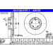 Bremsscheibe Ford P. Transit 2.2-3.2 Tdci 06-14 | 24.0128-0157.1 Bremsscheibe Ford P. Transit 2.2-3.2 Tdci 06-14 | 24.0128-0157.1