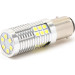 LED Metalsockel P21/5W Bay15d 30x3030 SMD Weiß 100 % Canbus Inside