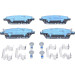 Bremsbelagsatz Honda P. Civic 1.4-1.8/2.2 Ctdi 05 | 13.0460-5756.2 Bremsbelagsatz Honda P. Civic 1.4-1.8/2.2 Ctdi 05 | 13.0460-5756.2