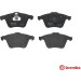 BREMBO Bremsklötze VA | OPEL Vectra/VOLVO S40 04 | P 10 012