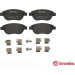 BREMBO Bremsklötze VA | CITROEN C4, Xsara PEUGEOT 206, 207, 307 00-12 | P 61 068 BREMBO Bremsklötze VA | CITROEN C4, Xsara PEUGEOT 206, 207, 307 00-12 | P 61 068