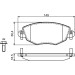 Bremsklötze | FORD | 0 986 494 724 Bremsklötze | FORD | 0 986 494 724