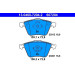 Bremsbelagsatz Volvo P. C70/S40/V40/V50 04 | 13.0460-7204.2 Bremsbelagsatz Volvo P. C70/S40/V40/V50 04 | 13.0460-7204.2