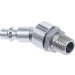BGS Gewindestecknippel | 6,3 mm (1/4"""") Außengewinde | 7066 BGS Gewindestecknippel | 6,3 mm (1/4"""") Außengewinde | 7066