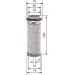 Sekundärluftfilter | DEUTZ-FAHR D07,DX 78 | F 026 400 335 Sekundärluftfilter | DEUTZ-FAHR D07,DX 78 | F 026 400 335