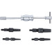 BGS Grundloch-Innenlager-Abzieher-Satz mit Gleithammer 5-tlg BGS Do it yourself 8598